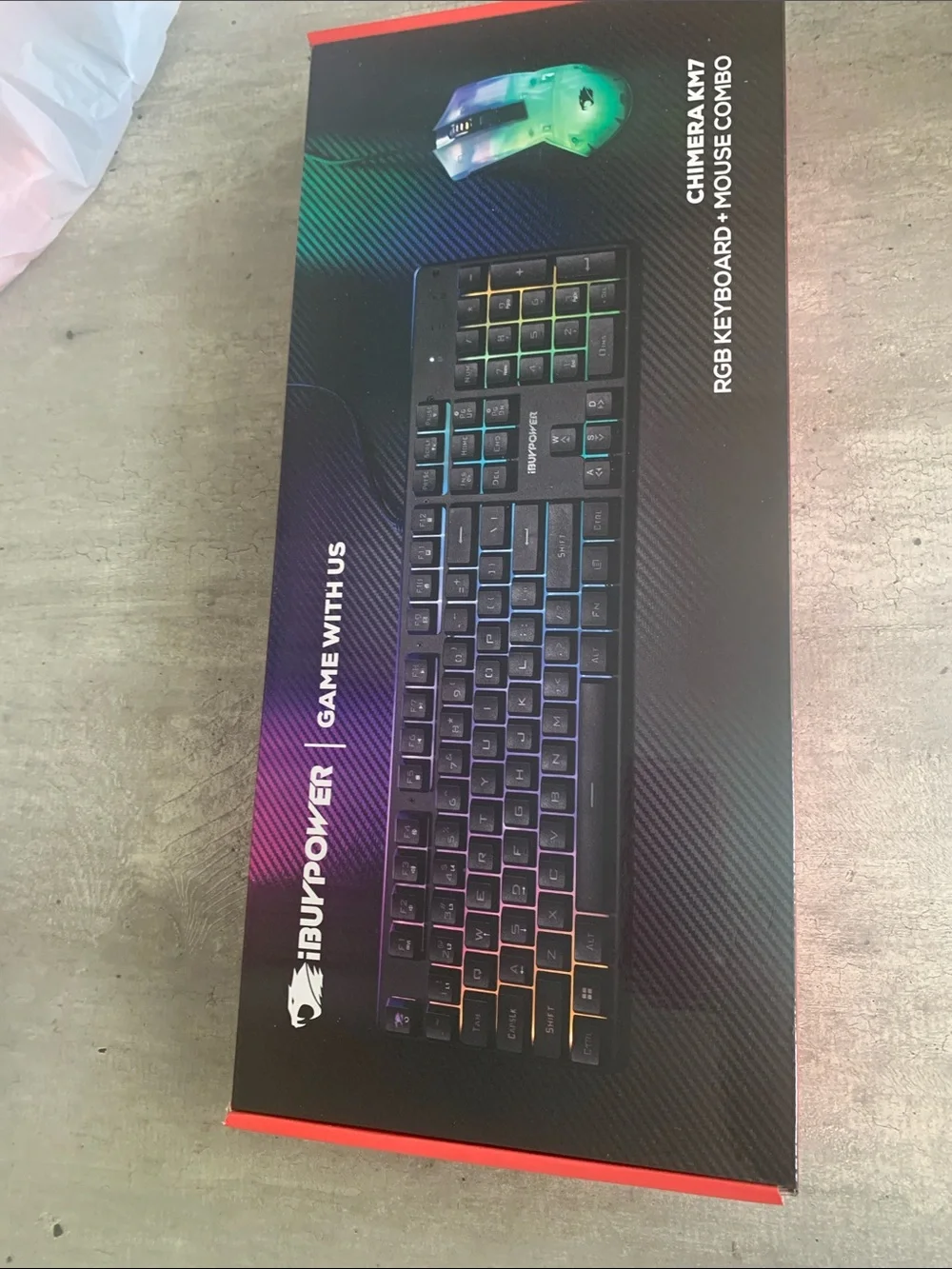 Chimera MK7 RGB Gaming Keyboard & Mouse Combo - Black
